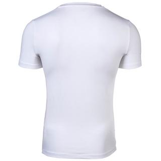 HOM Einfarbiges V-Ausschnitt Kurzarm T-Shirt  