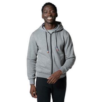 sweatshirt zippé à capuche  logo