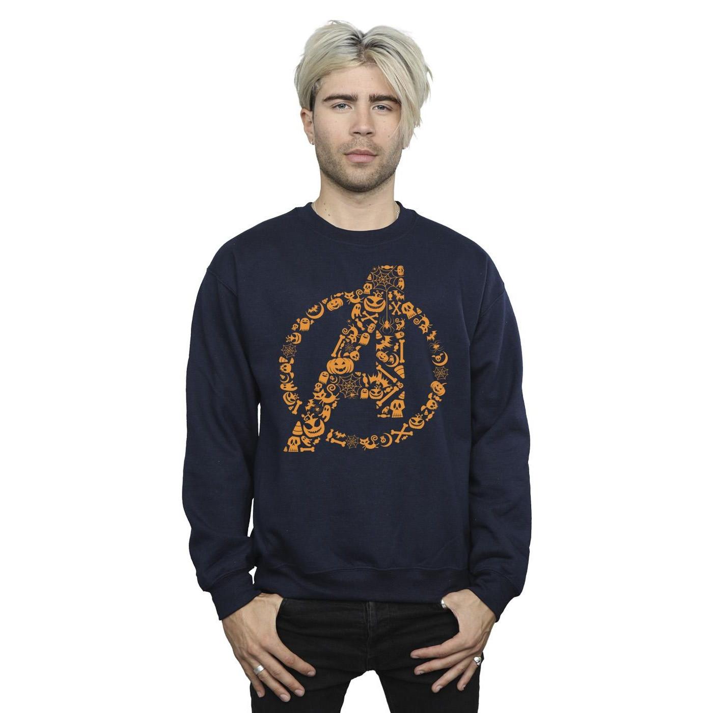 MARVEL Avengers Halloween Grafikdruck Sweatshirt  