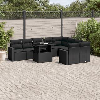 VidaXL Garten sofagarnitur poly-rattan  