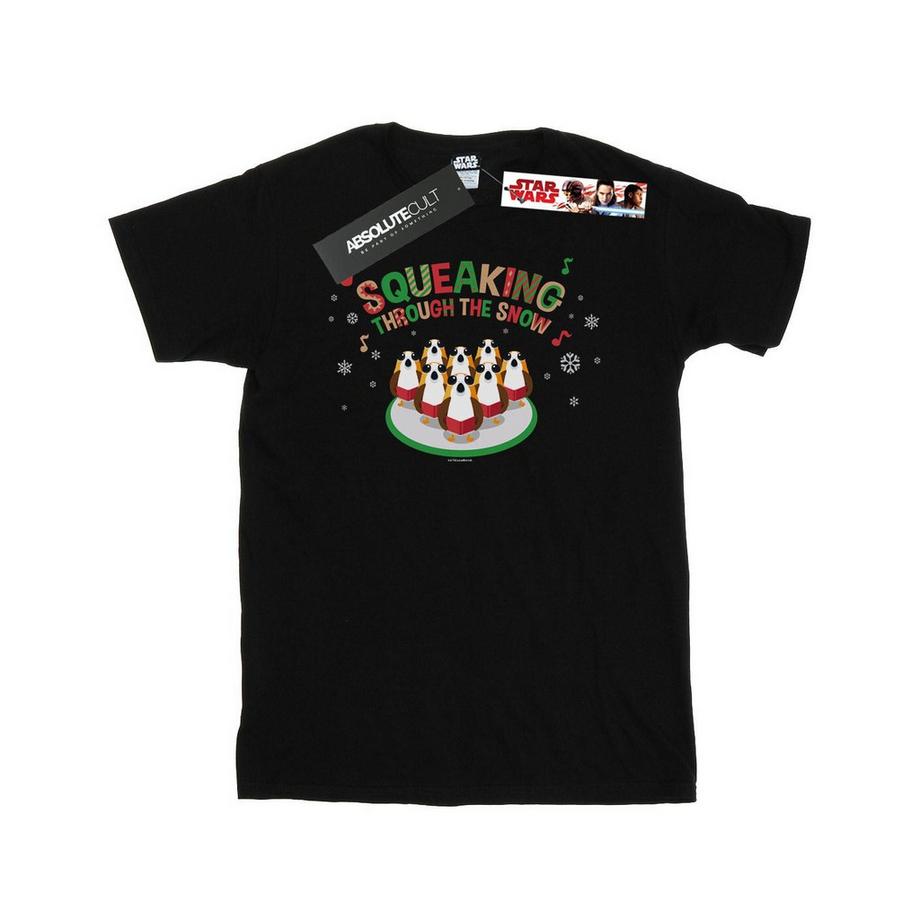 The Last Jedi Squeaking Rolling Through The Snow TShirt