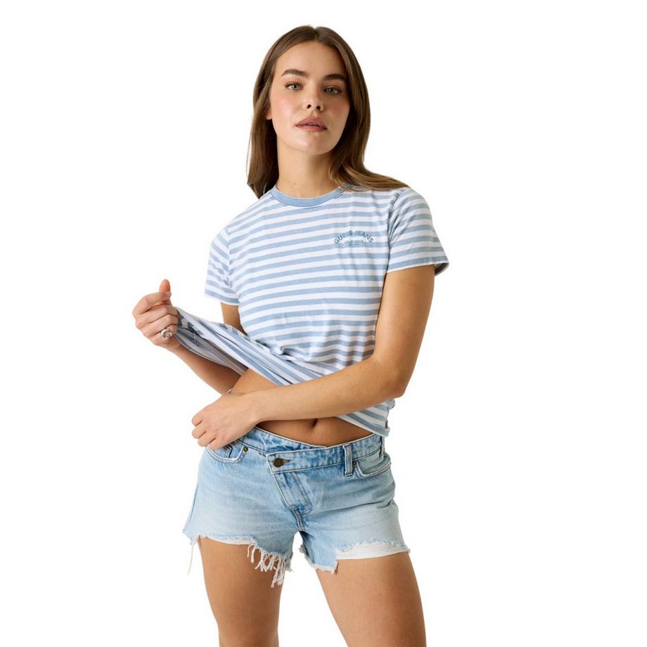 GUESS  T-Shirt, Schmal 