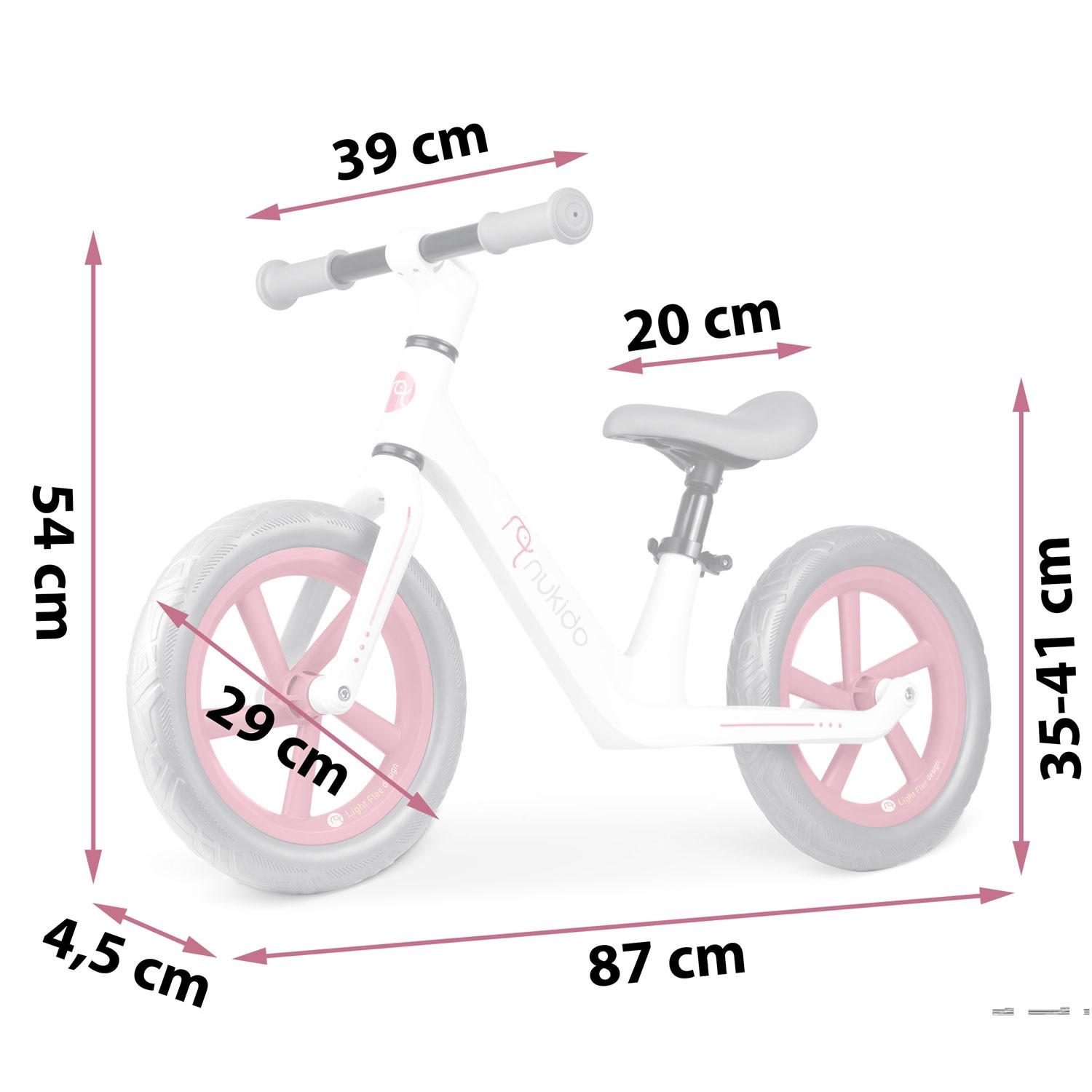 B2X  Bicicletta senza pedali per bambini Light Flee Nukido 