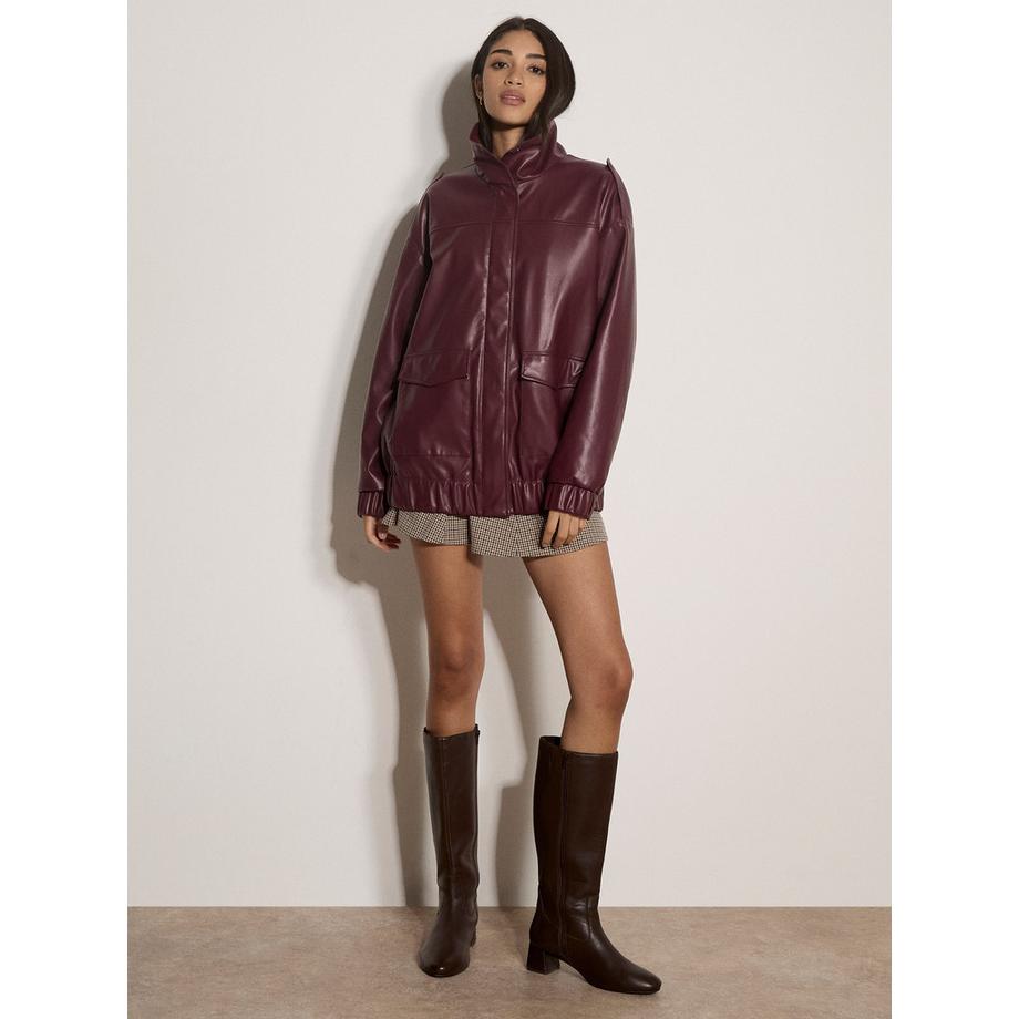 APRICOT Oversized Kunstlederjacke  