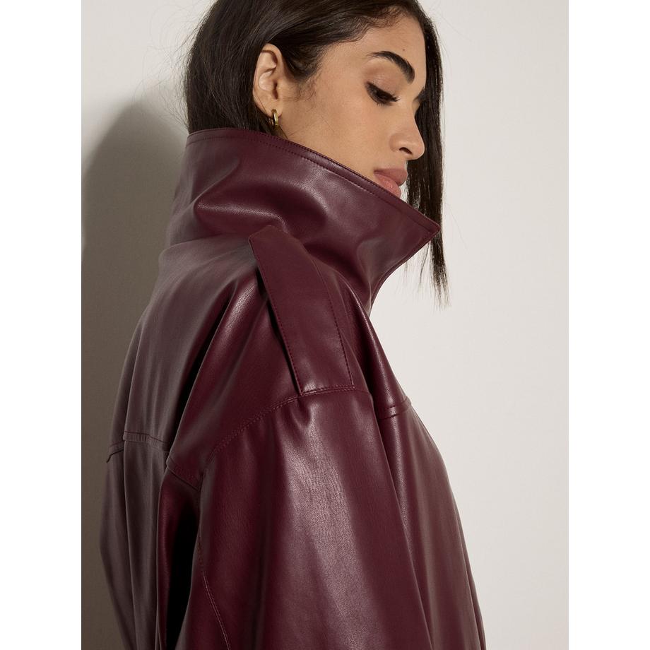 APRICOT Oversized Kunstlederjacke  