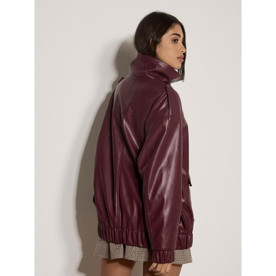 APRICOT Oversized Kunstlederjacke  