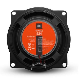 JBL  JBL Stage2 524 Autolautsprecher Rechteck 2-Wege 210 W 2 Stück(e) 