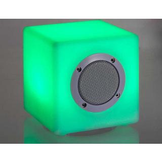 mutoni  Lampada LED cubo altoparlante PE 15x15 