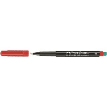 FABER-CASTELL OHP MULTIMARK F 151321 rot perm.