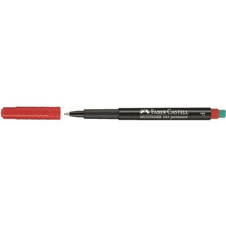 Faber-Castell FABER-CASTELL OHP MULTIMARK F 151321 rot perm.  