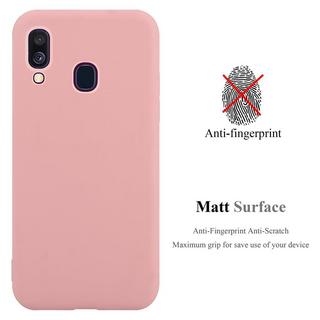 Cadorabo  Housse compatible avec Samsung Galaxy A40 - Coque de protection en silicone TPU flexible 