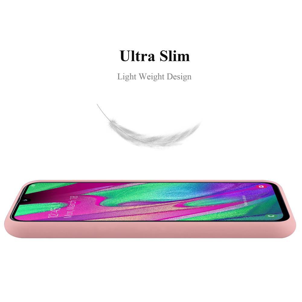 Cadorabo  Hülle für Samsung Galaxy A40 TPU Silikon Candy 