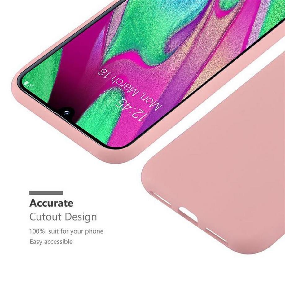 Cadorabo  Housse compatible avec Samsung Galaxy A40 - Coque de protection en silicone TPU flexible 