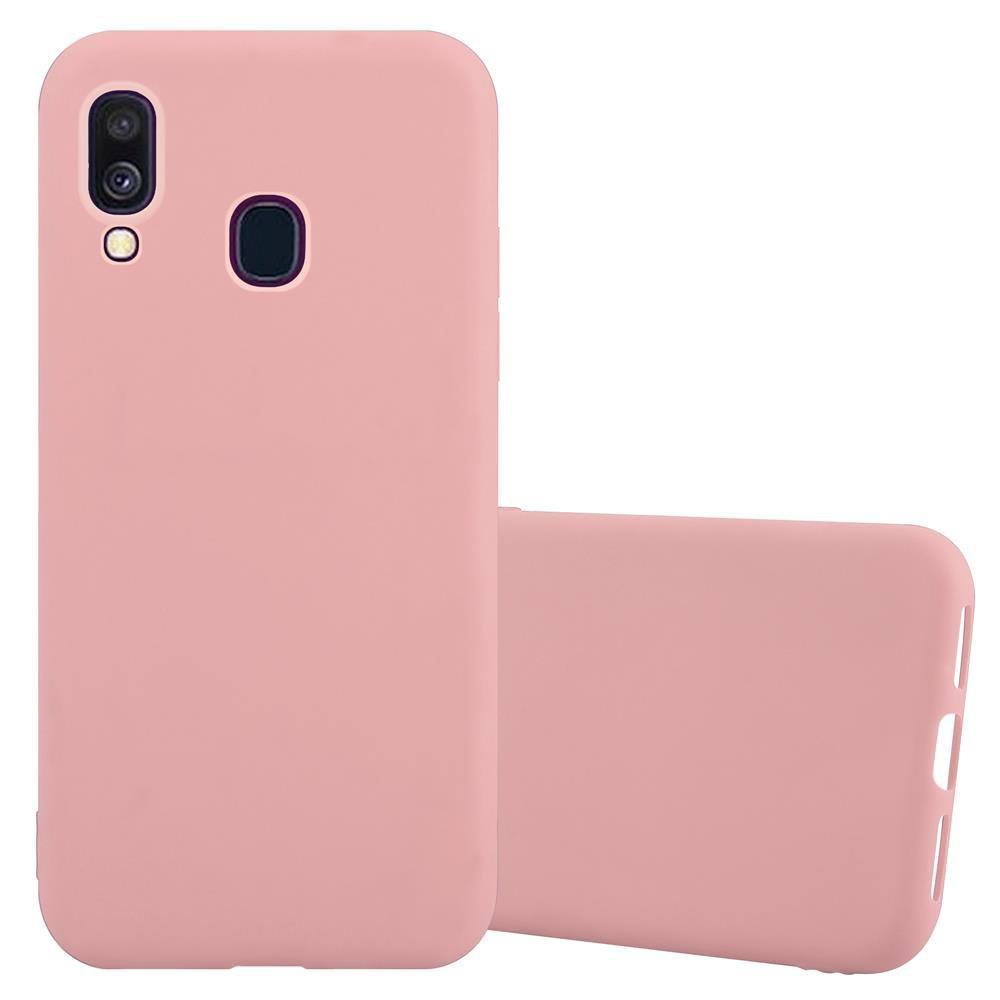 Cadorabo  Housse compatible avec Samsung Galaxy A40 - Coque de protection en silicone TPU flexible 