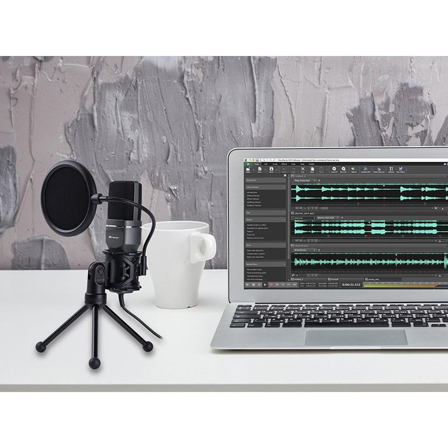 TRACER  Microfono con riduzione del rumore - USB 