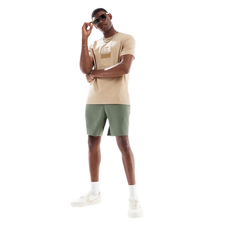 HUGO  T-ShirtMotiftyle Logo Tonal Dusplit 