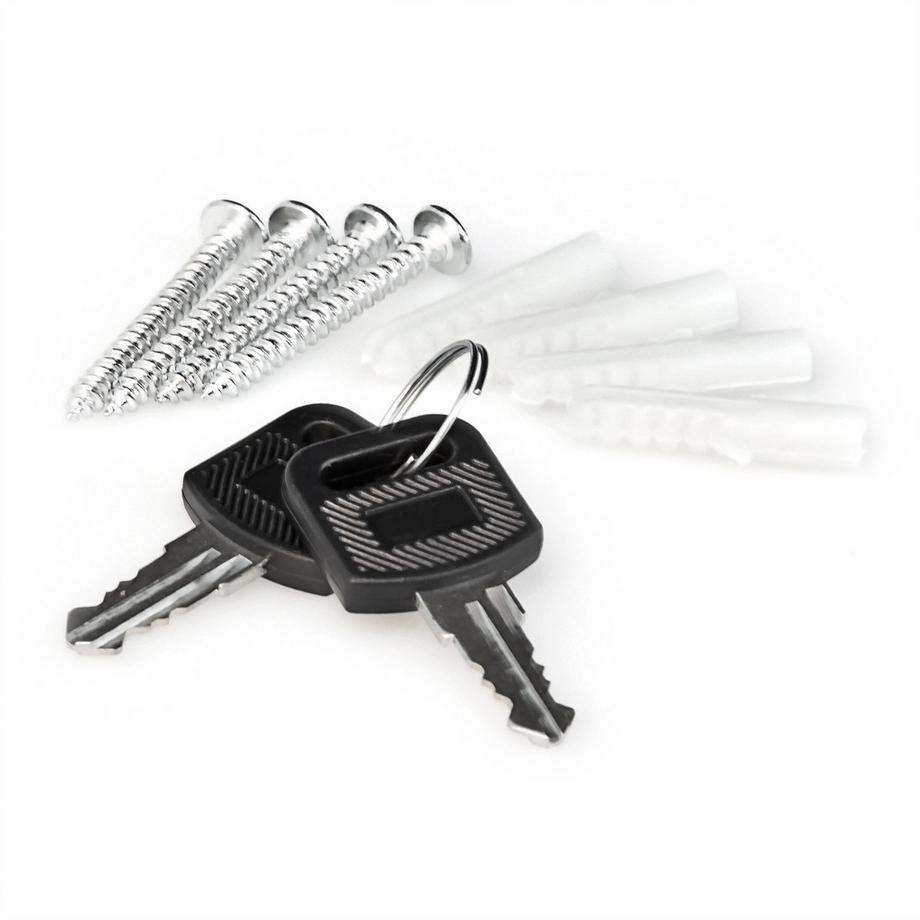 B2X  Design Briefkasten 35 cm in verschiedenen Farben 