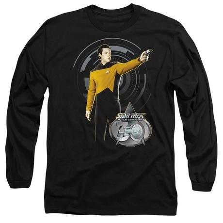Star Trek Star Trek The Next Generation Data Langarm T-Shirt  