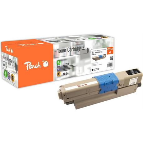 Peach  Toner OKI 46508712 black 3500 Seiten, zu C332/MC363 