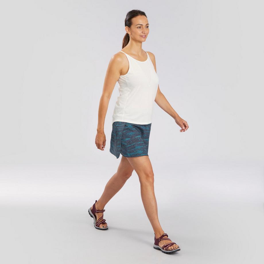 QUECHUA  Canotta donna regular fit cotone 