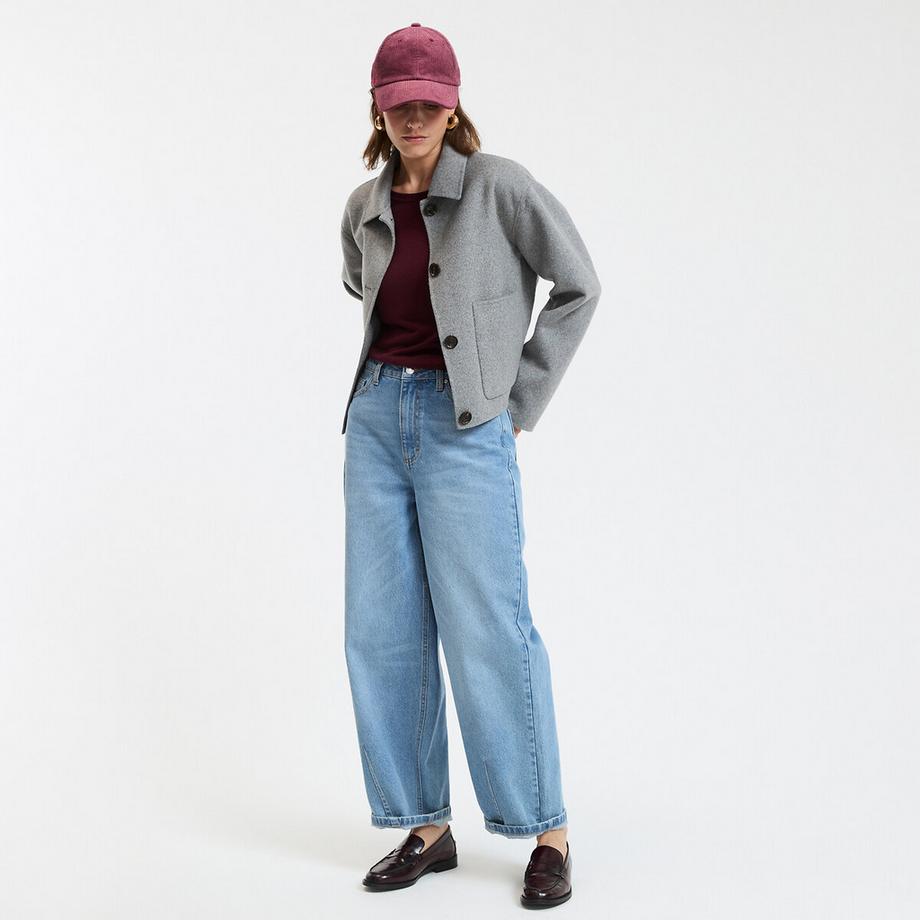 La Redoute Collections Kurze Jacke mit Knopfverschluss  