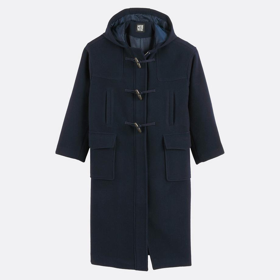 La Redoute Collections Duffle-coat long à capuche  