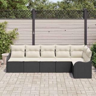 VidaXL Gartensofa-set poly-rattan  