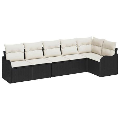 VidaXL Gartensofa-set poly-rattan  