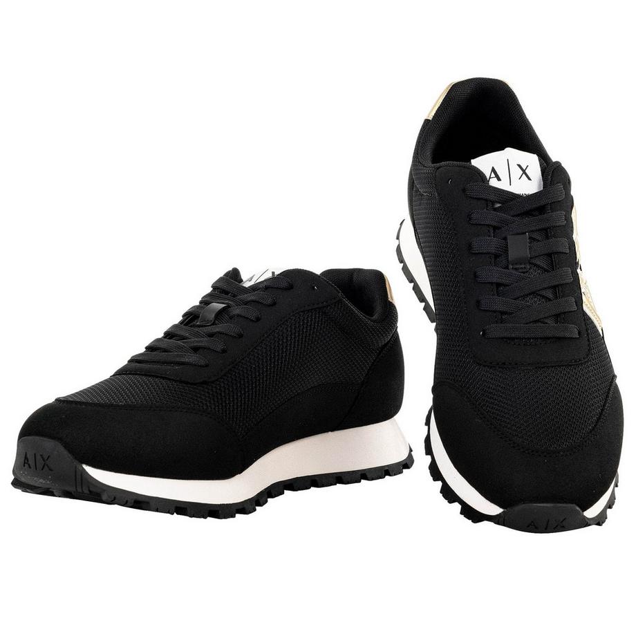 Armani Exchange Sneakers Drop Microsuede e Mesh Sneaker Uomini-SNEAKER DROP MICROSUEDE+MESH+CALF PU 