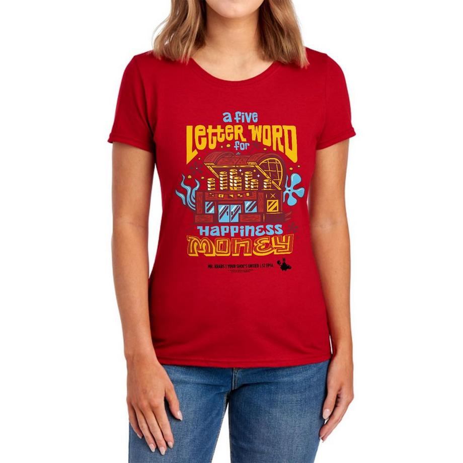 Nickelodeon T-Shirt Graphique Mr Krabs Argent  