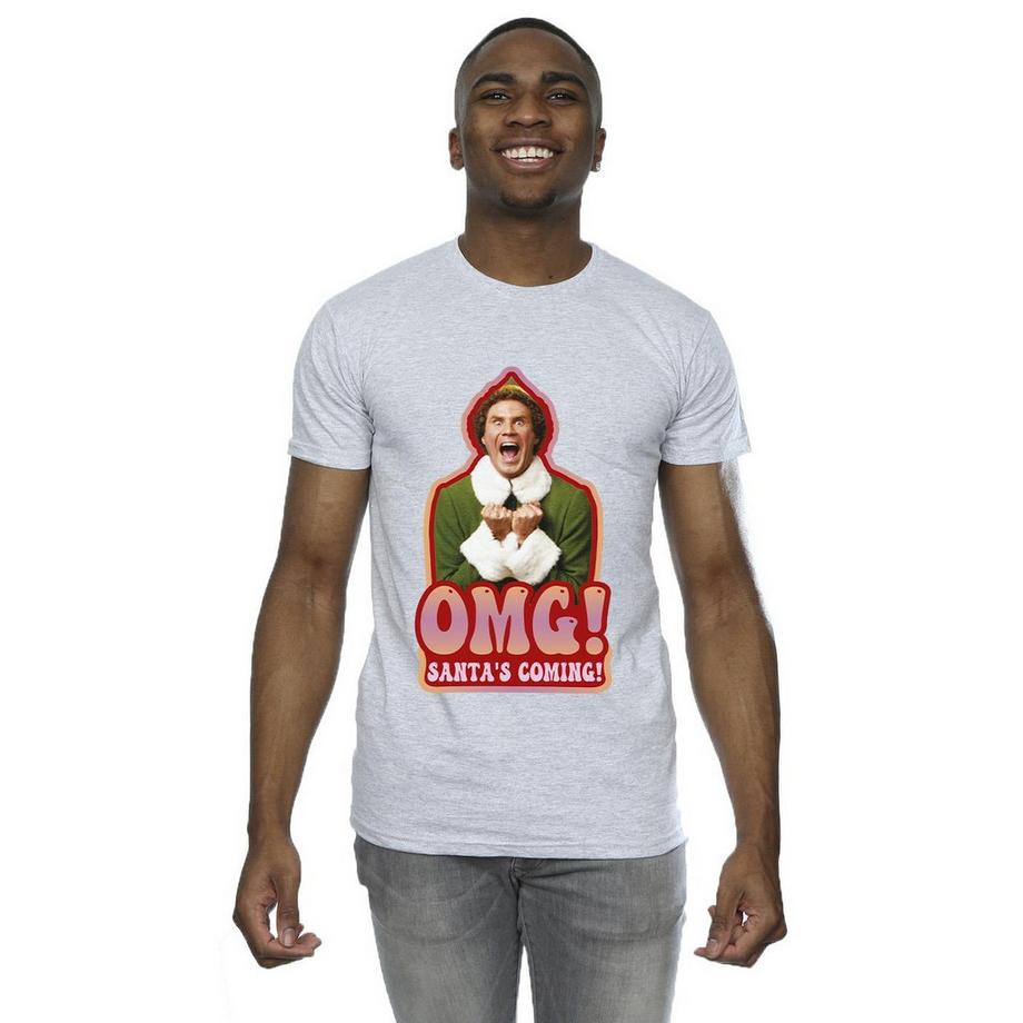 Elf T-Shirt Santa's Coming  