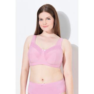 Ulla Popken Entlastungs-BH bügellos mit Blüten Herzspitze  