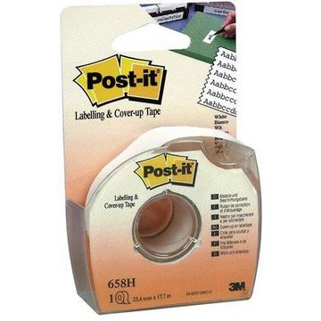 POST-IT Abdeckband 25mmx17.7m 658H weiss auf Abroller