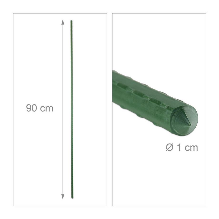 Northix  Pflanzstäbe 90 cm im 10er Set 