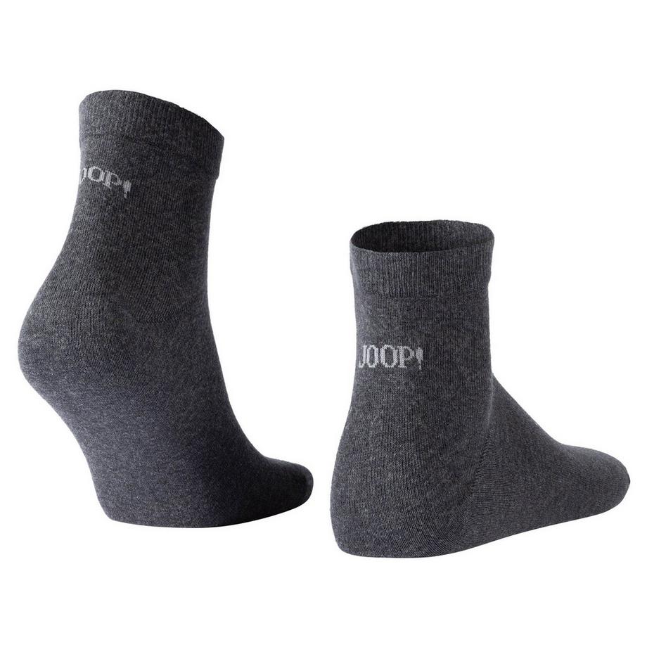JOOP! Calzini Quarter Unisex Cotone Biologico Premium Essenziale Confezione da 2  