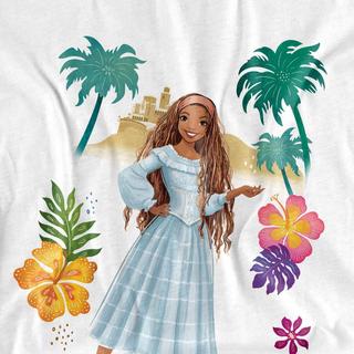 The Little Mermaid Island Girl Langarm T-Shirt  