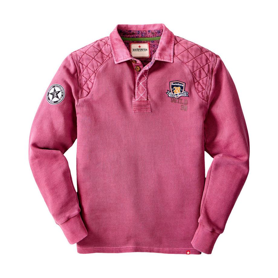 Joe Browns Gewaschenes Rugby-Henley-Shirt  