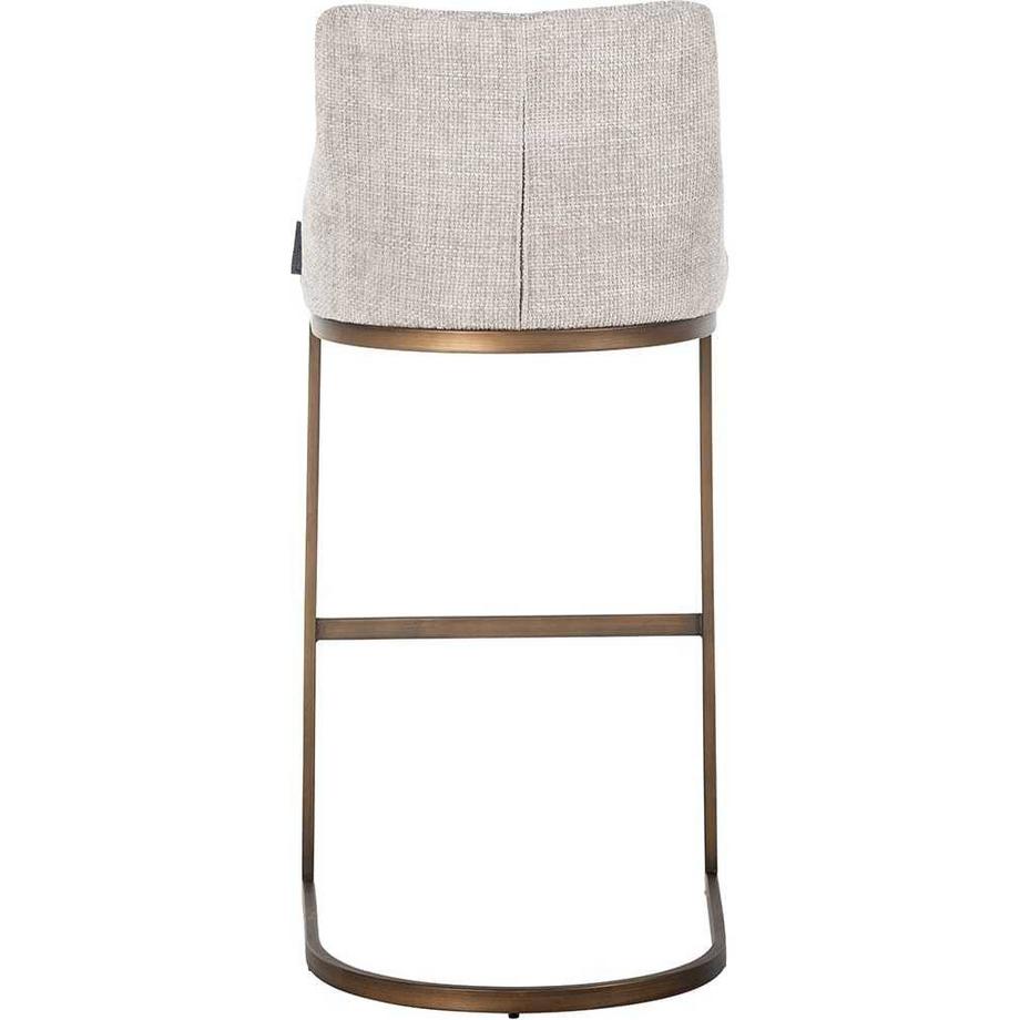 mutoni Barstuhl Bolton gold gebürstet 103  