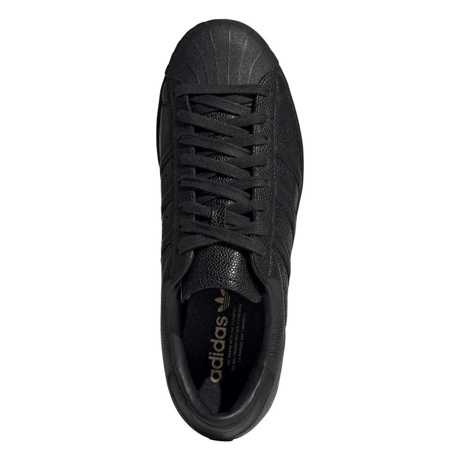 adidas Baskets Superstar Cuir Plat  