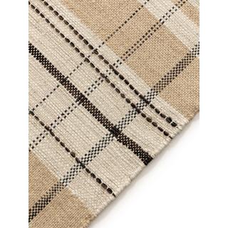 Benuta Tapis de laine Bahati Beige  