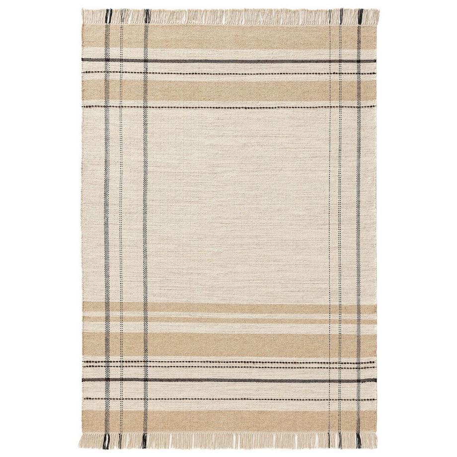 Benuta Tappeto di lana Bahati Beige  