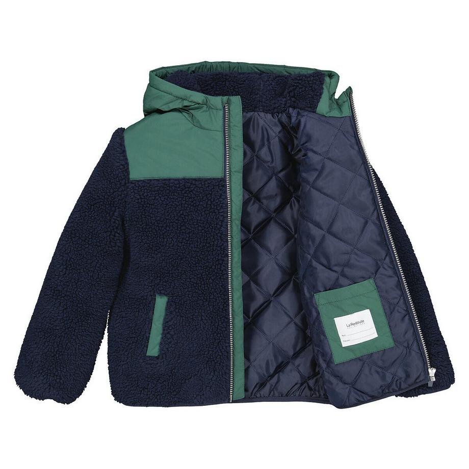 La Redoute Collections  Veste à capuche en sherpa 