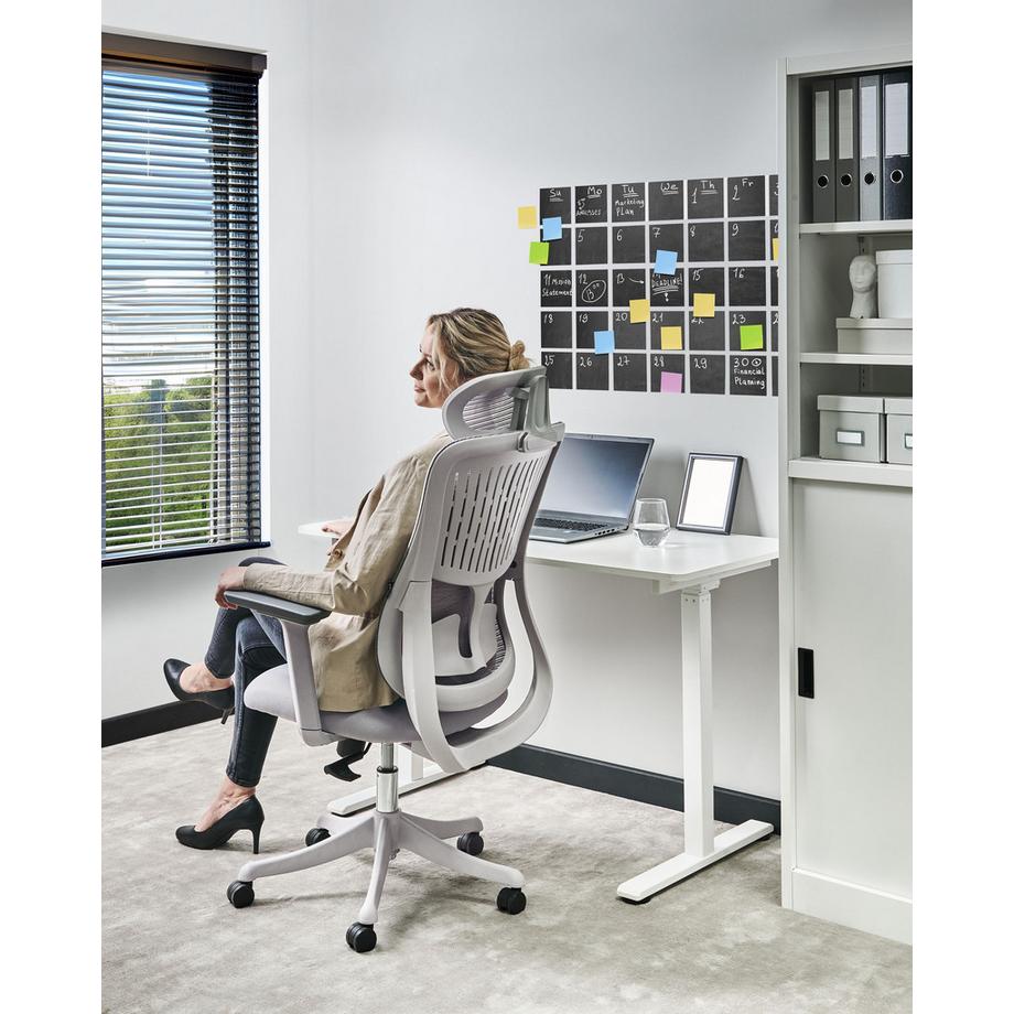 Beliani Sedia da ufficio en Tessuto a rete  PARTNER  