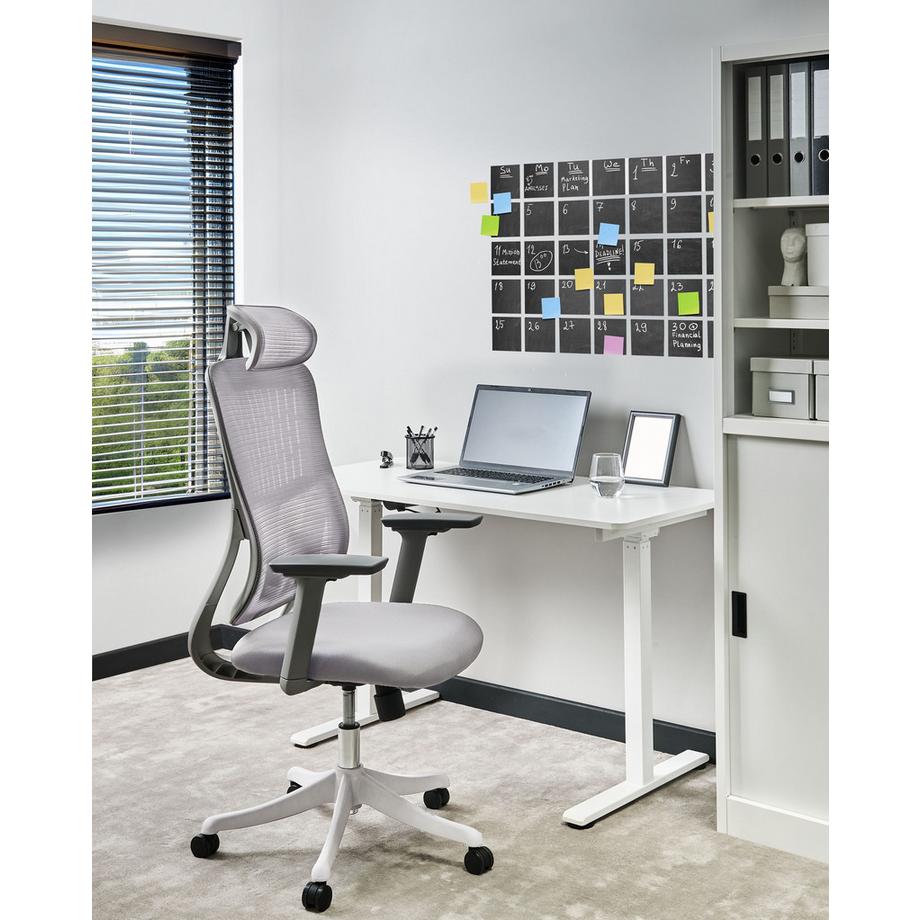 Beliani Sedia da ufficio en Tessuto a rete  PARTNER  