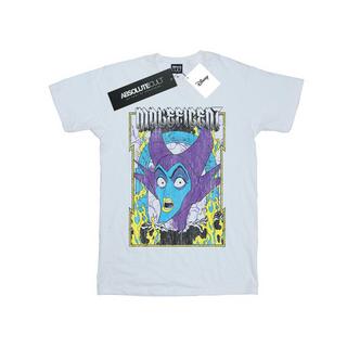 Disney Maleficent T-Shirt Effetto Usurato  