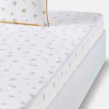 Fixleintuch Paquita aus vorgewaschener Baumwolle