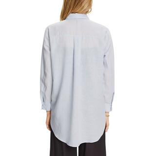 ESPRIT  blusa da in cotone e lino 