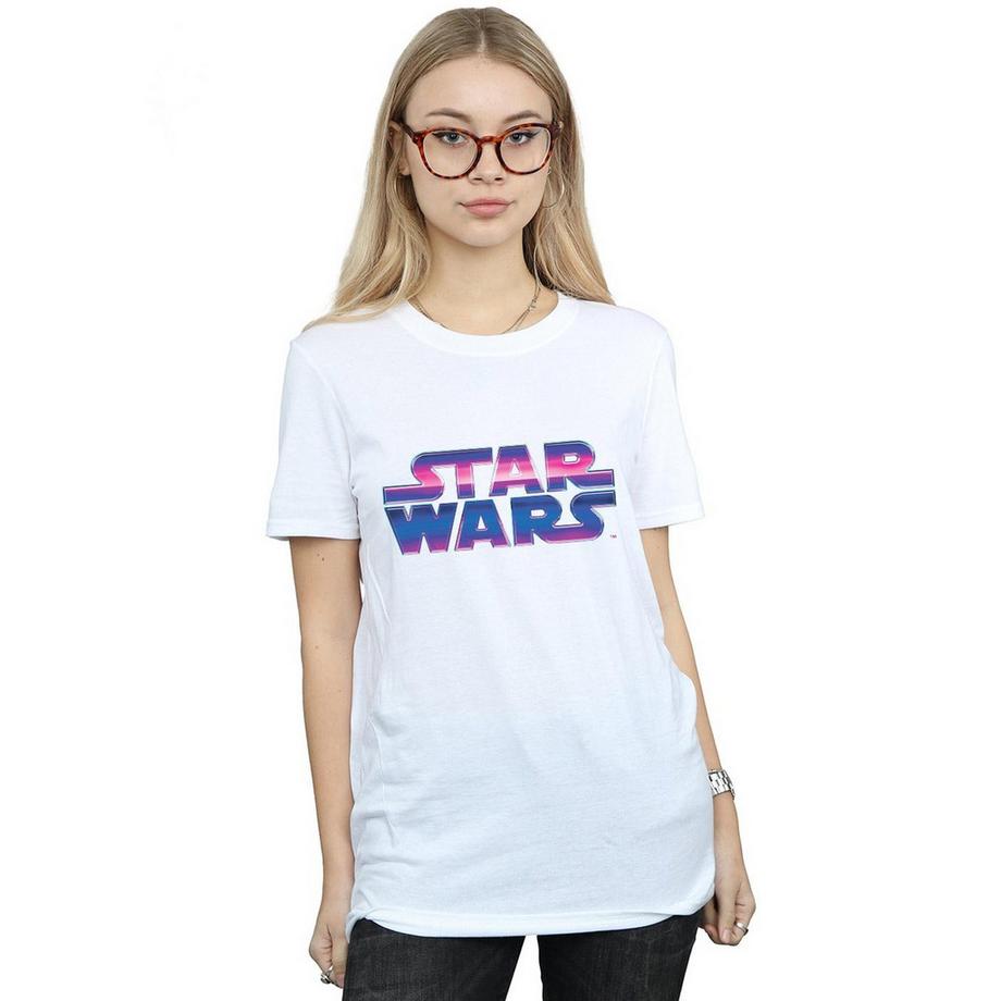 STAR WARS Star Wars Logo Relaxed Fit T-Shirt  