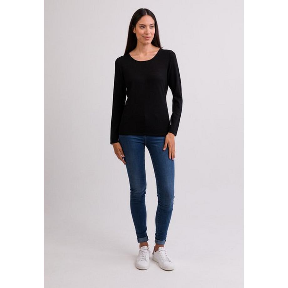 CASH-MERE.CH Kaschmir Rundhals Pullover  