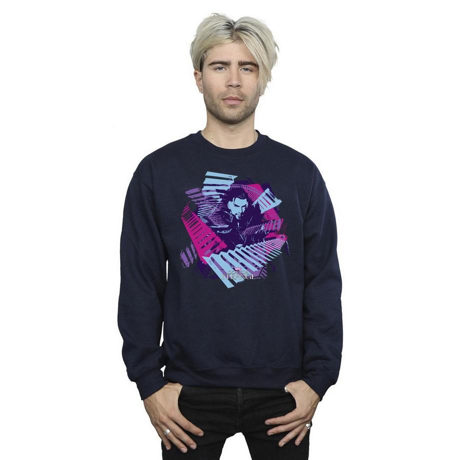 MARVEL Doctor Strange Sweatshirt Imprimé Géométrique  